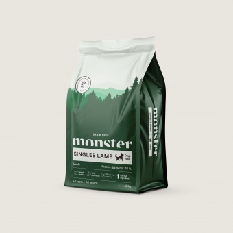 Monster Dog Grain Free Singles Lamb
